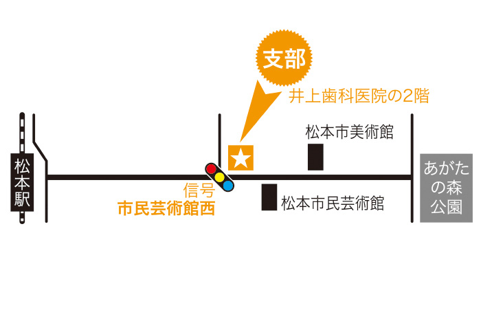 本部スタジオ詳細地図